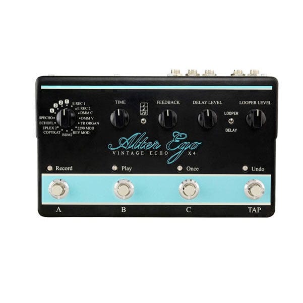 t.c. electronic effect pedals t.c. electronic alter ego x4 vintage echo guitar pedal