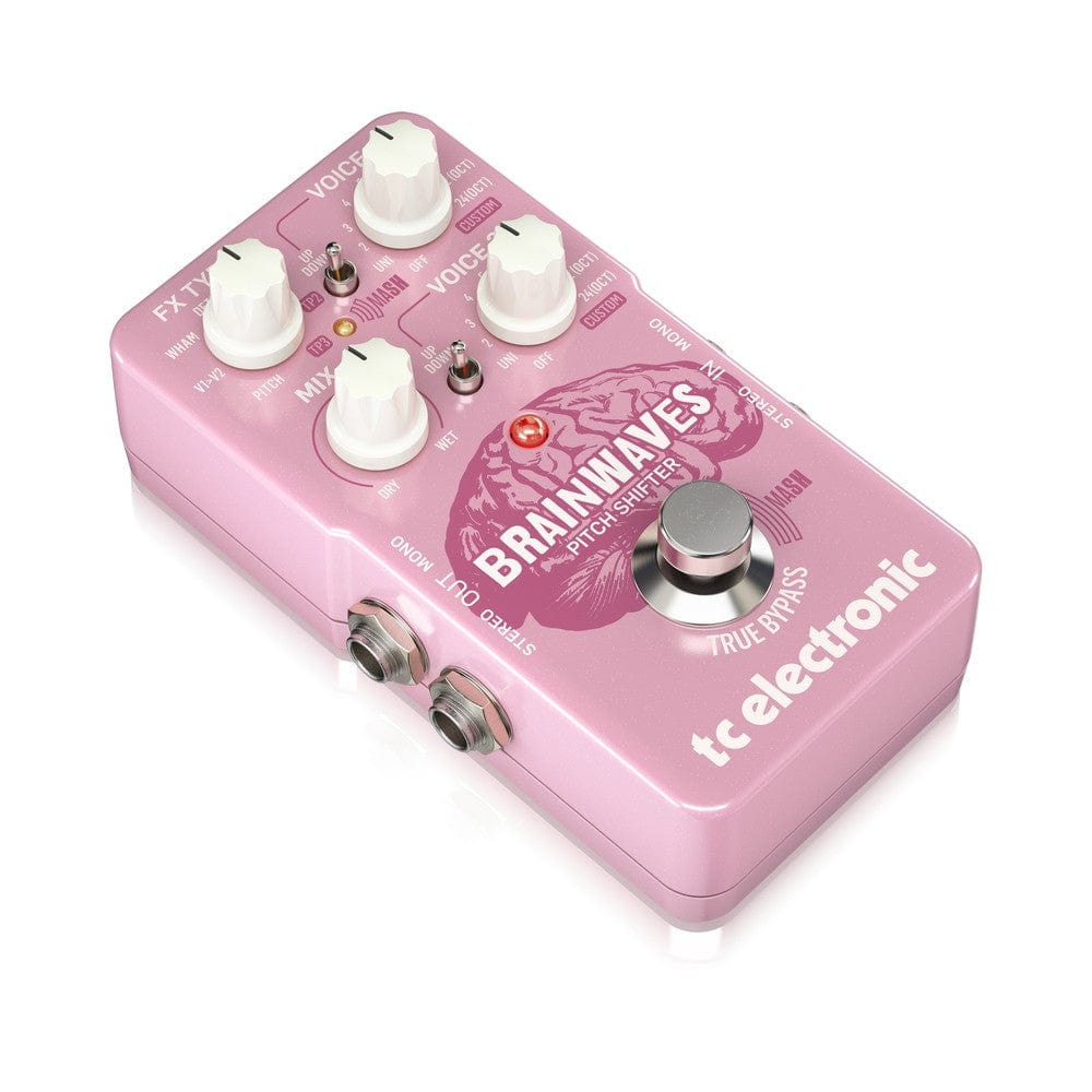 t.c. electronic effect pedals t.c. electronic brainwaves exceptional pitch shifter with 4 octave