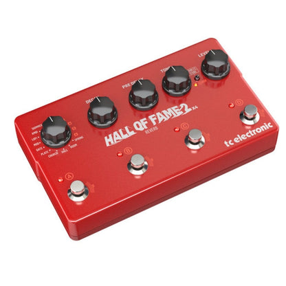 T.C. Electronic Effect Pedals T.C. Electronic Hall of Fame 2 Mini X 4 Reverb Effect Pedal