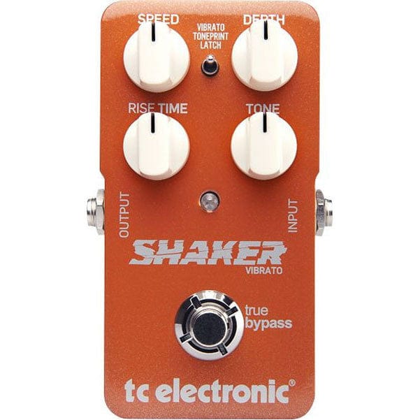 t.c. electronic effect pedals t.c. electronic shaker vibrato guitar effects pedal - toneprint series - garage sale