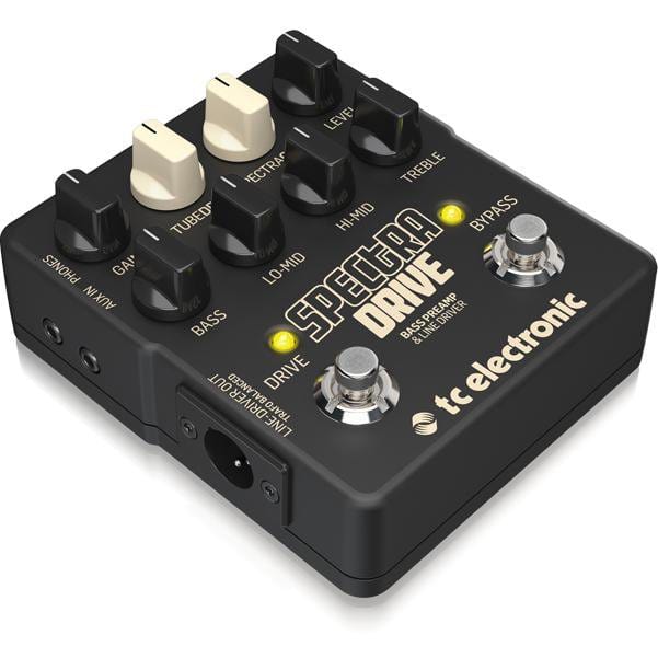 t.c. electronic effect pedals t.c. electronic spectradrive bass preamp and drive effects pedal