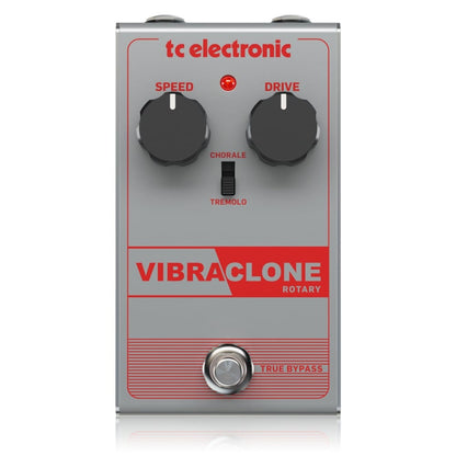 T.C. Electronic Effect Pedals TC Electronic VIBRACLONE Rotating Speaker Emulator with Simple 2-Knob