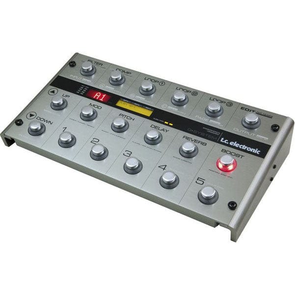 t.c. electronic guitar processors t.c. electronic g-system guitar multi-effects processor