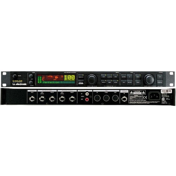 t.c. electronic rack mounted effects t.c. electronic g major guitar processor