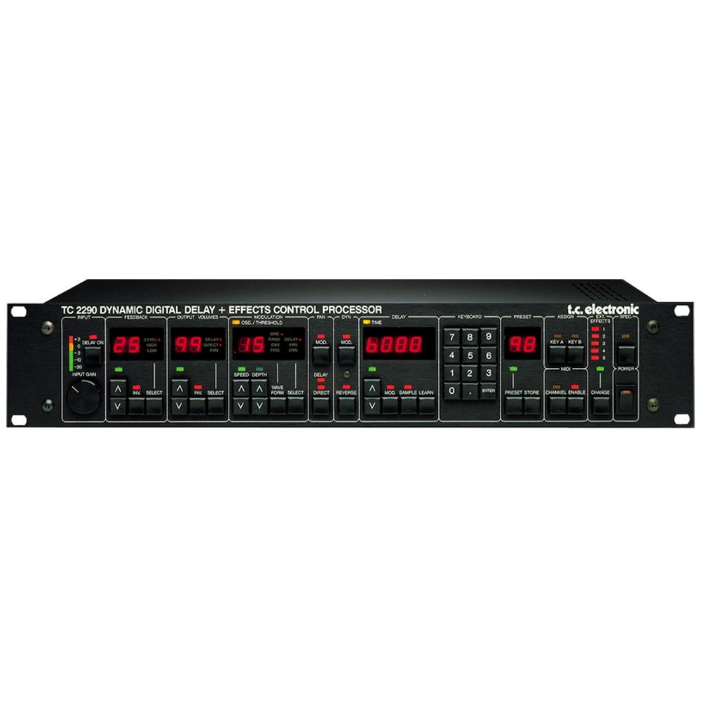 t.c. electronic rack mounted effects tc electronic tc 2290 dynamic rack mounted effects processor