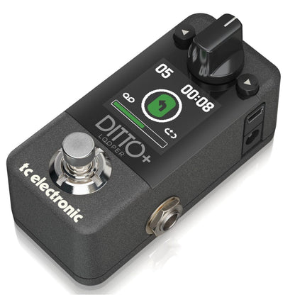 T.C. Electronic Sampler Looper Pedals T.C. Electronic Ditto+ Looper Pedal