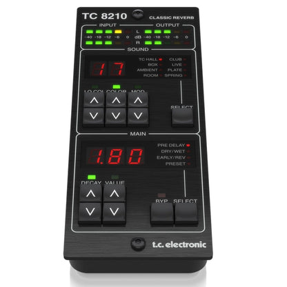 T.C. Electronic Signal Processors TC Electronic TC8210 DT Classic Mixing Plug-in Reverb Desktop Controller Interface