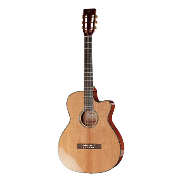 takamine classical guitars takamine ef740fs tt legacy cutaway classical guitar - natural gloss