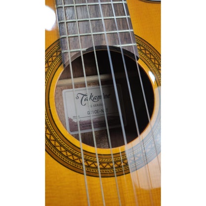 Takamine Classical Guitars Takamine GC1CE Cutaway Nylon String Electro Acoustic Guitar - Natural  - Open Box