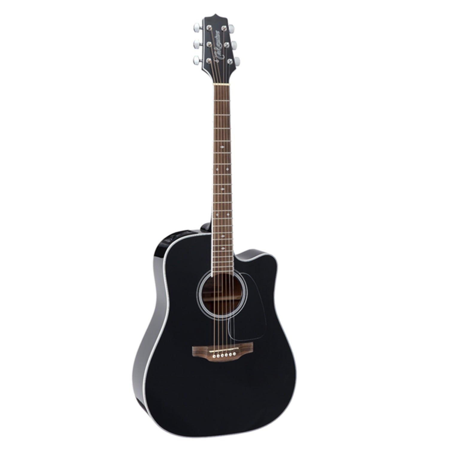 Takamine Electro Acoustic Guitars Gloss Black Takamine GD34CE 6 String Semi Electro Acoustic Guitar 