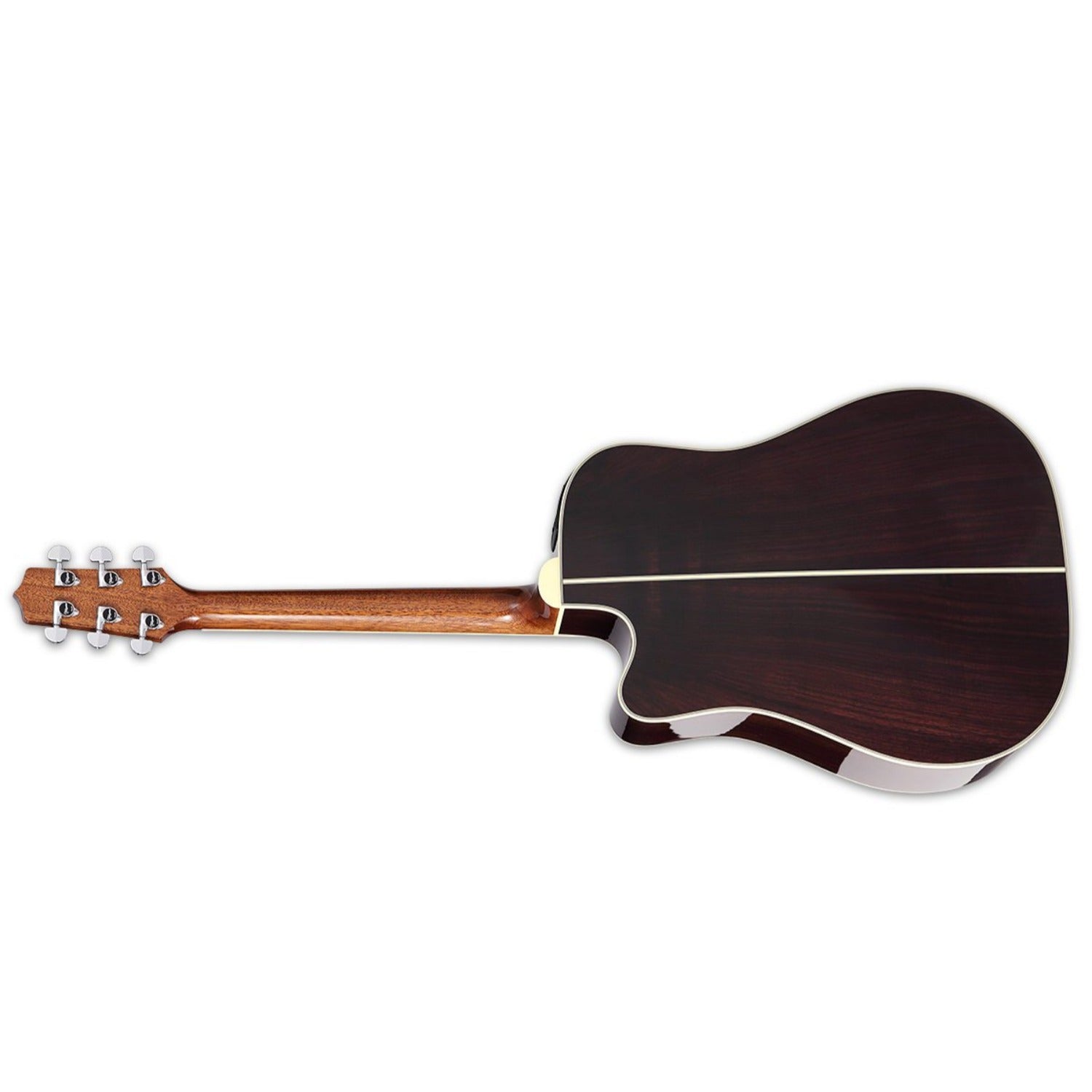 Takamine Electro Acoustic Guitars Gloss Natural Takamine EF360Sc - TT 6 String Electro Acoustic Guitar 
