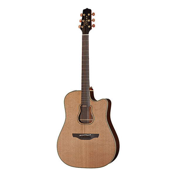 takamine electro acoustic guitars takamine gb7c dreadnought cutaway electro acoustic guitar - natural satin