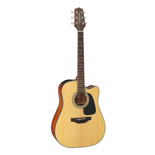 takamine electro acoustic guitars takamine gd10ce dreadnought cutaway electro acoustic guitar - natural matte