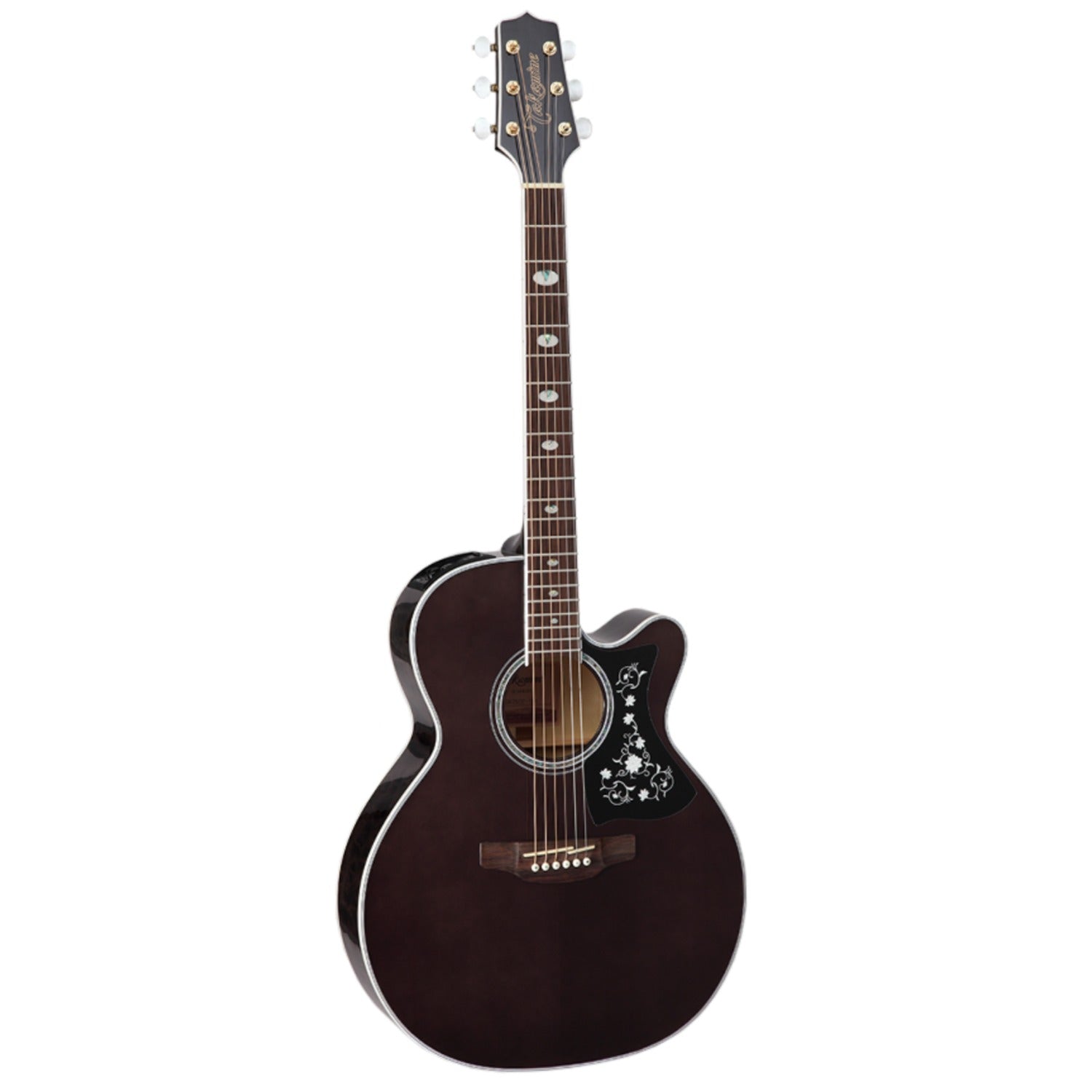 Takamine Electro Acoustic Guitars Transparent Black / Laurel Takamine GN75CE 6 String Semi Electro Acoustic Guitar