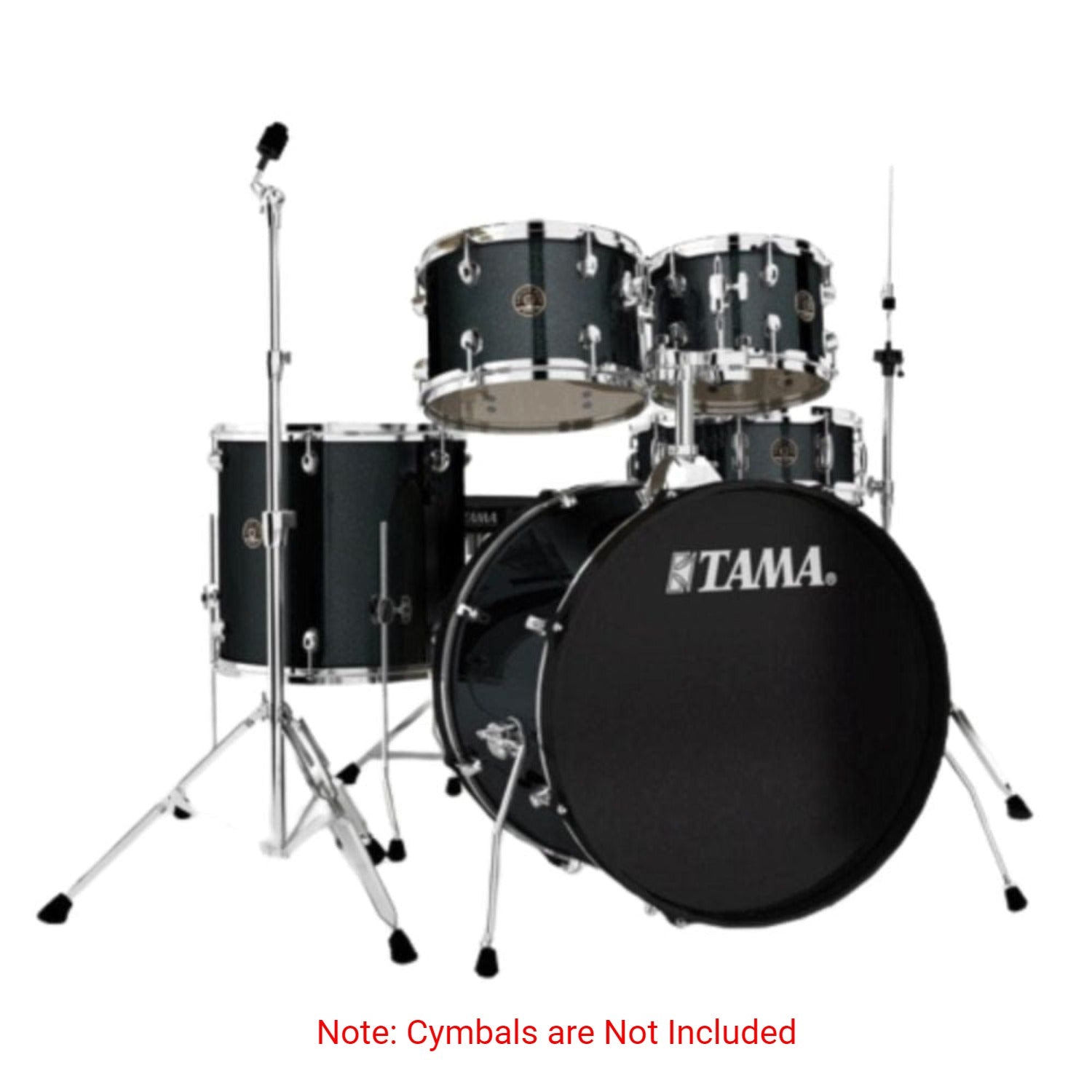 Tama Acoustic Drum Kits Black Tama RM52KH5 Rhythm Mate Acoustic Drum Kit