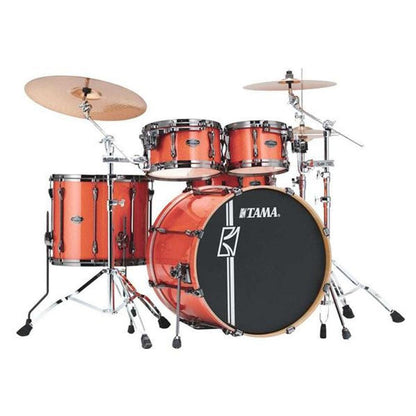 Tama Acoustic Drum Kits Bright Orange Sparkle Tama MK52HZBNS Drum Set Superstar Hyperdrive