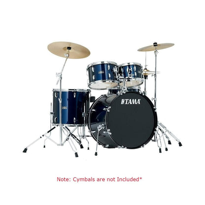 tama acoustic drum kits dark blue tama stagestar sg50h5 5-piece acoustic drum kit with 20-inch bass drum kit   