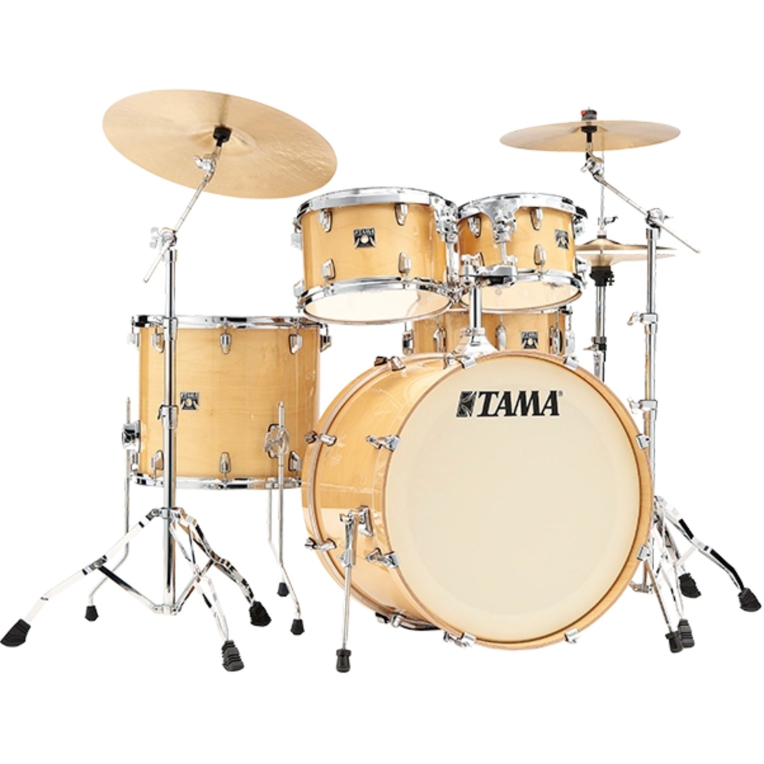Tama Acoustic Drum Kits Gloss Natural Blonde Tama CL50RS Super Star Classic 5 Piece Drum Kit