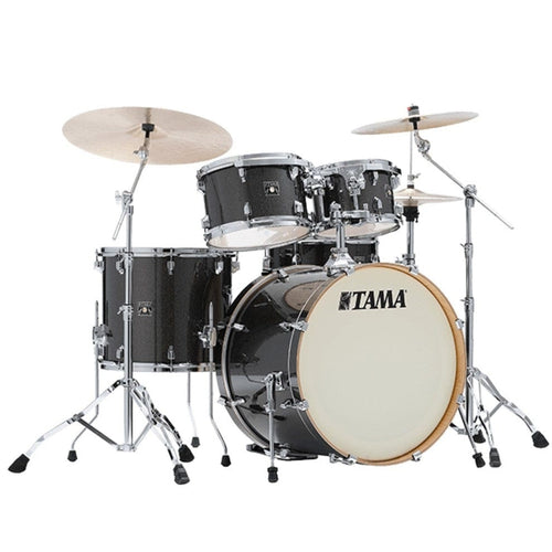 Tama Acoustic Drum Kits Midnight Gold Sparkle Tama CK52KRS Super Star Classic 5 Pcs Shell Pack Acoustic Drum Kits #color_midnight-gold-sparkle