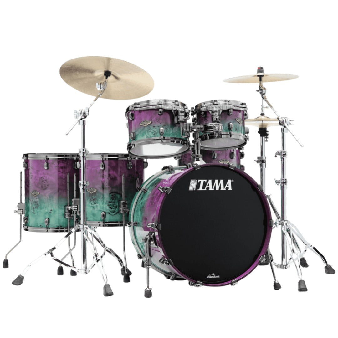 Tama Acoustic Drum Kits Nebula Mappa Burl Fade Tama Starclassic Walnut/Birch 6 Piece Drum Shell Kit