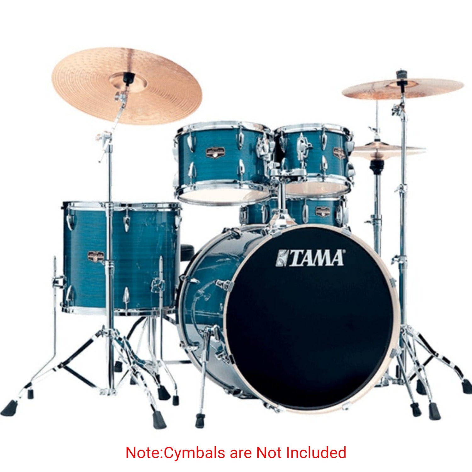 Tama Acoustic Drum Kits Tama IP58H6W Imperialstar 5 Piece Acoustic Drum Kit with Hardware