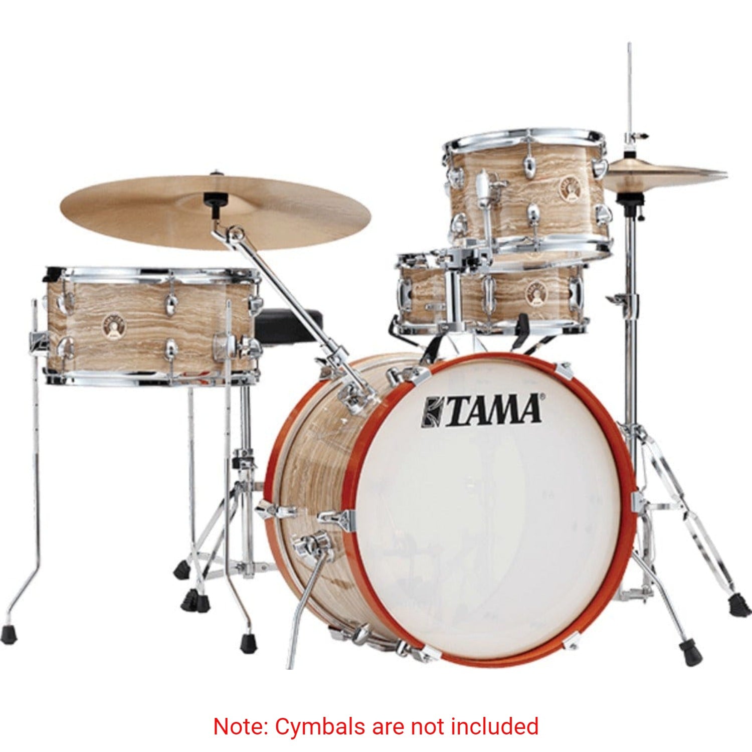 Tama Acoustic Drum Kits Tama LJK48H4 Club Jam 4 Piece Drum Kit With Hardware