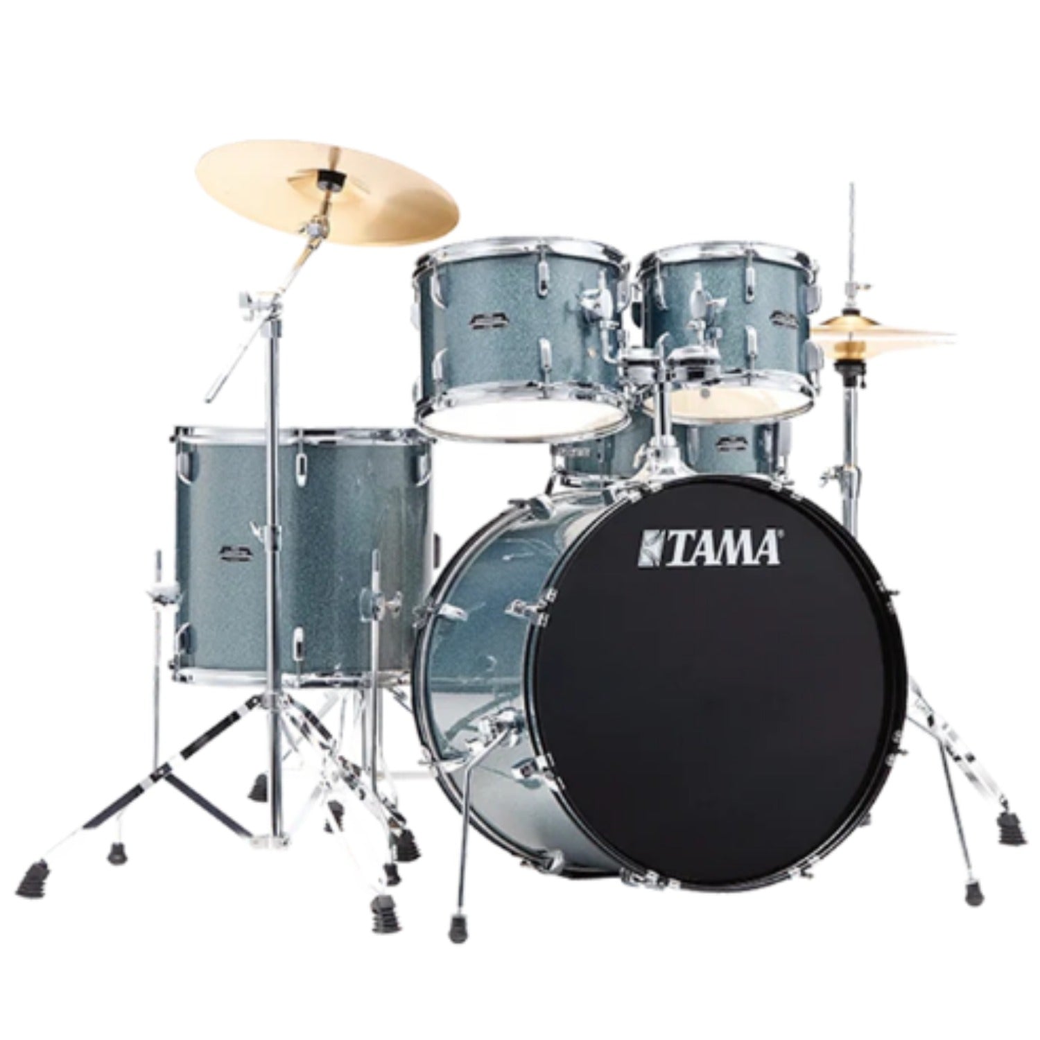 Tama Acoustic Drum Kits Tama ST52H5 Stagestar 5 Piece Acoustic Drum Kit with Hardware, Throne