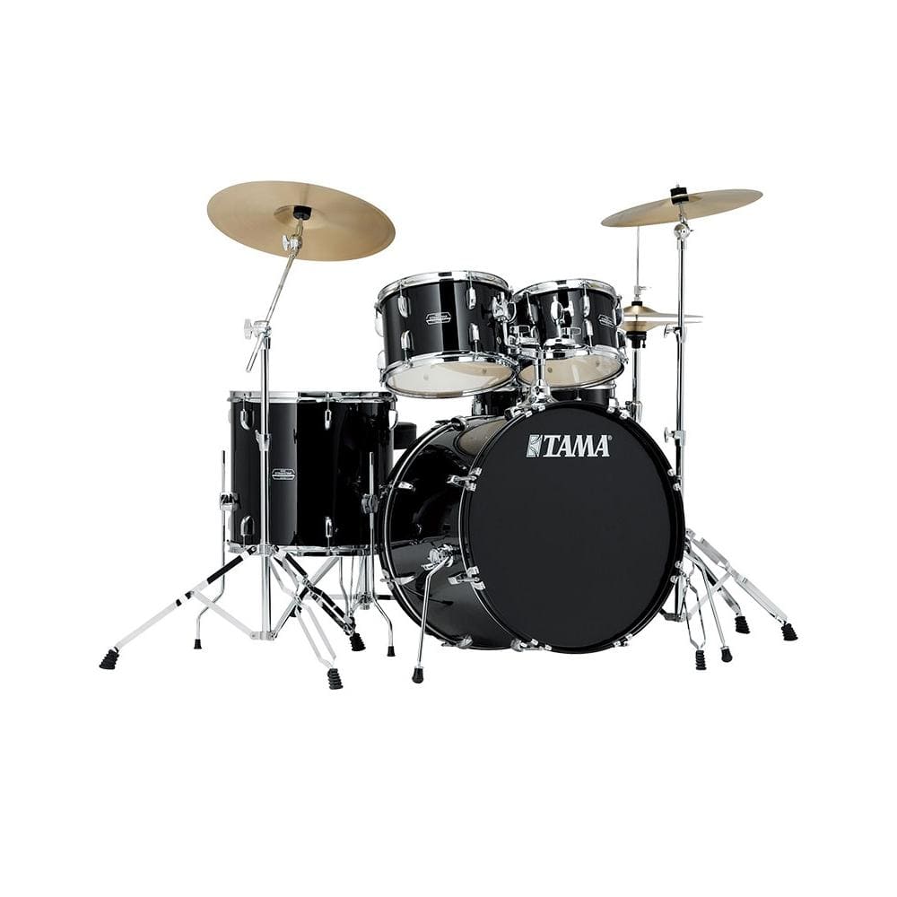 tama acoustic drum kits tama stagestar sg50h5 5-piece acoustic drum kit with 20-inch bass drum kit   