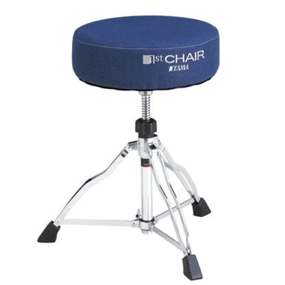 tama drum thrones navy blue tama ht430 rounded seat drum throne    