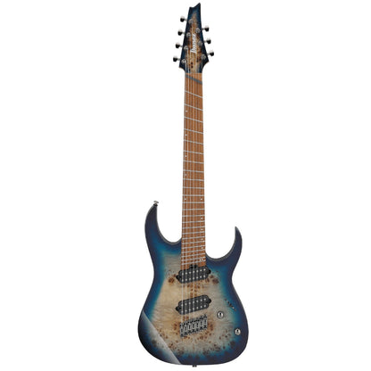 Tama Electric Guitars Cosmic Blue Starburst Tama RGMS7PB RG Series 7 String Electric Guitar