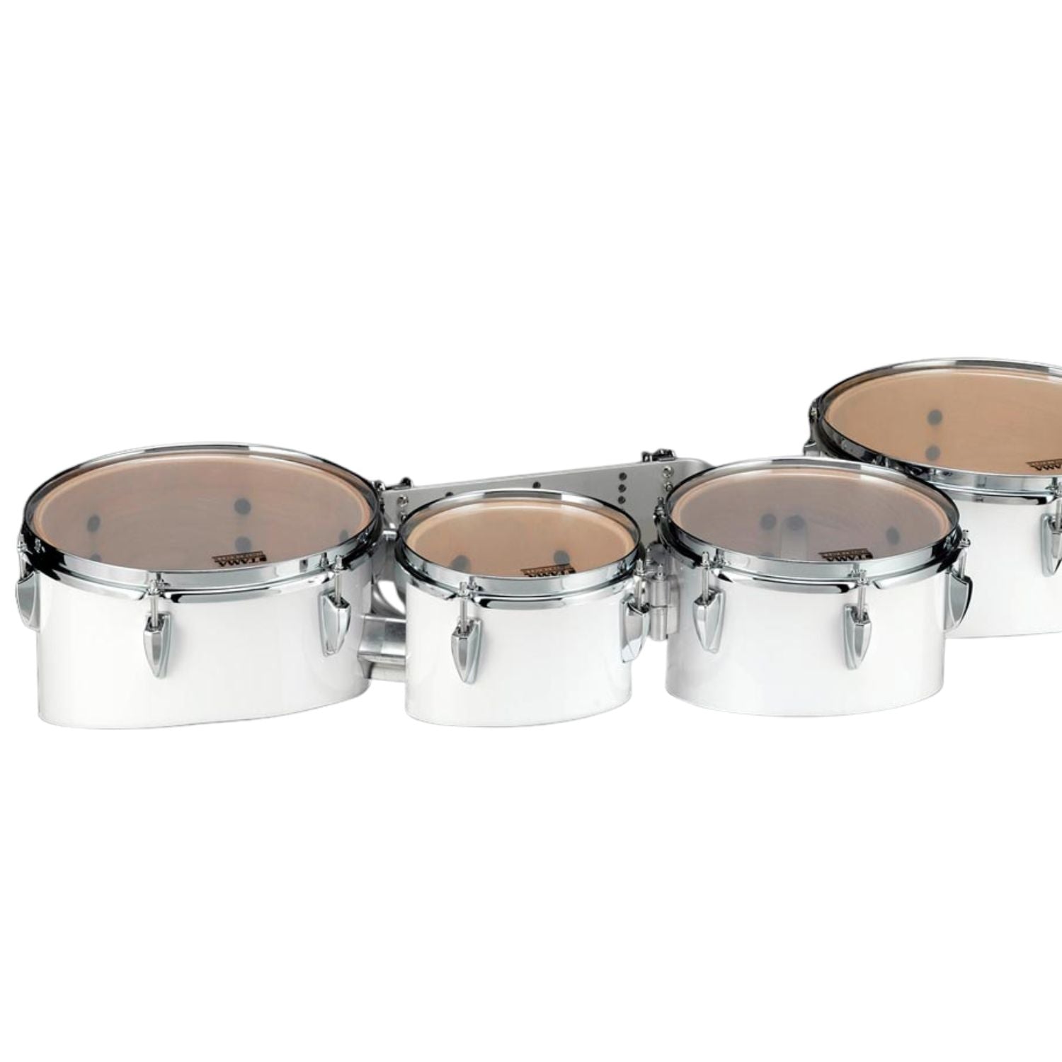 Tama Marching Snare Drums Sugar White Tama R8023TK Starlight Tenor Drum Set