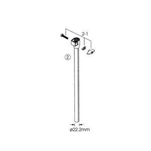 tama parts and hardware tama hc72w 2 centre tube assembly