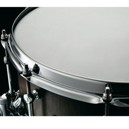 tama snare drums matte black walnut tama lgw1465 s.l.p. g-walnut 14"×6.5" snare drum - matte black walnut   