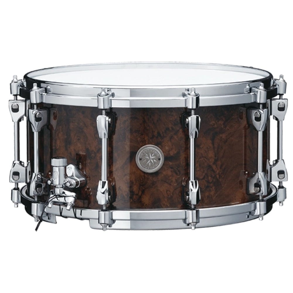 tama snare drums tama pwb147 14"x7" starphonic walnut burl snare drum