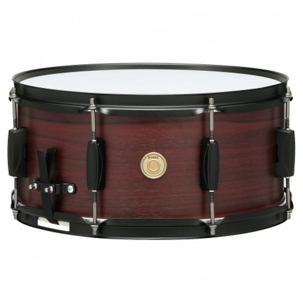 Tama Snares Burgundy Walnut Wrap Tama WP1465BK 6.5X14" Woodworks Snare Drum
