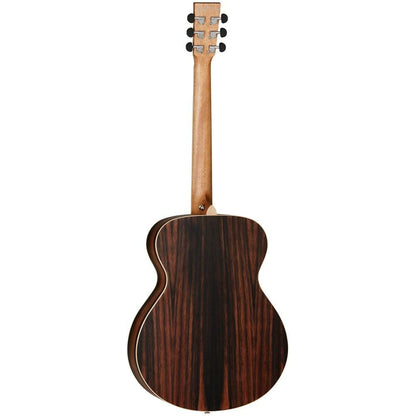 tanglewood acoustic guitars tanglewood dbtfeb 6-strings discovery exotic super folk ebony acoustic guitar