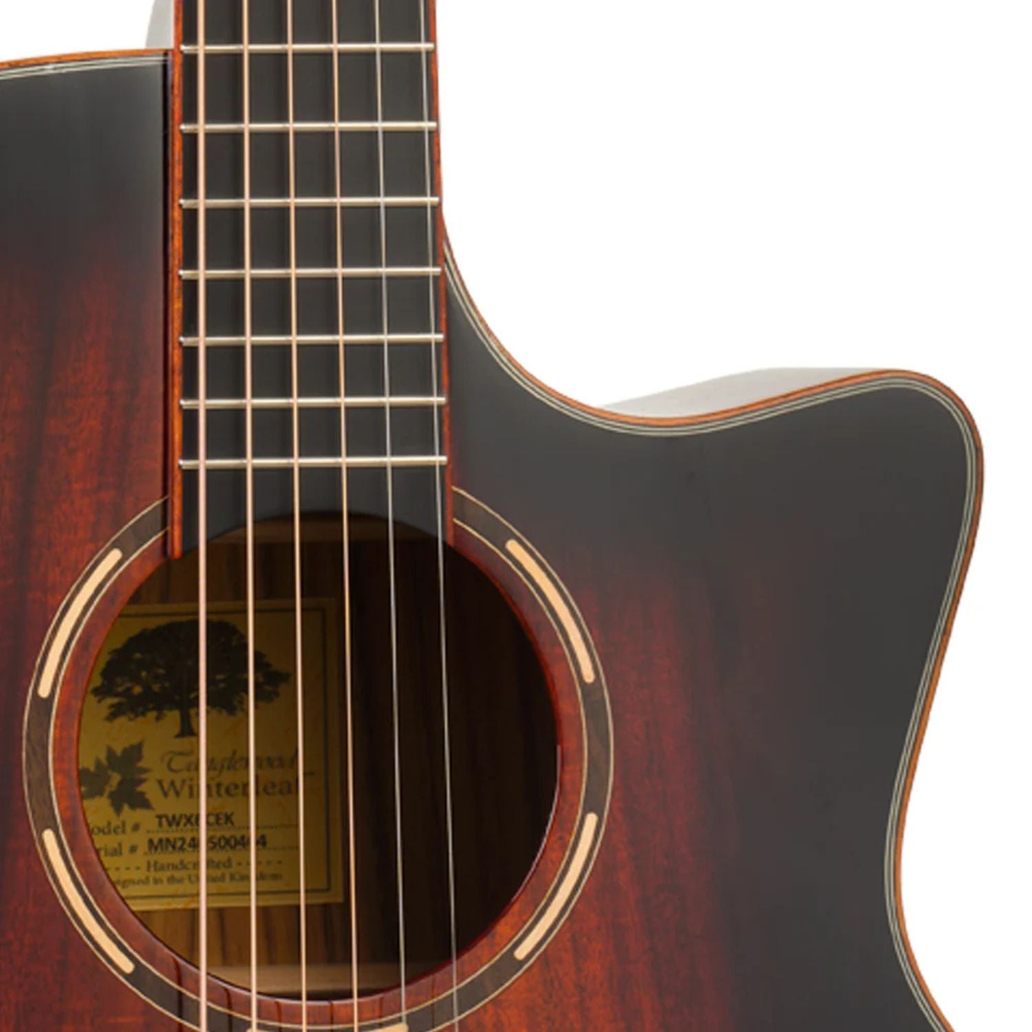 Tanglewood Electro Acoustic Guitars Autumn Burst Gloss Tanglewood TWX6CEK Winterleaf Venetian Cutaway Electro Acoustic Guitar 