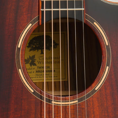 Tanglewood Electro Acoustic Guitars Autumn Burst Gloss Tanglewood TWX6CEK Winterleaf Venetian Cutaway Electro Acoustic Guitar 