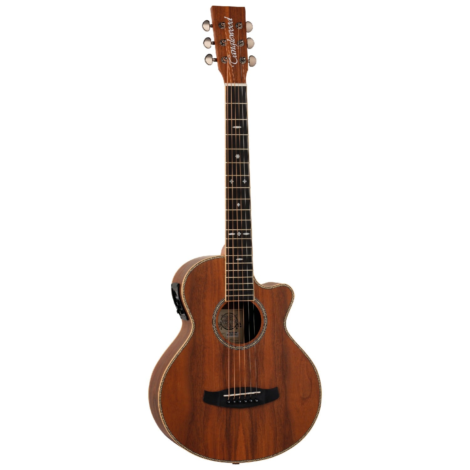 Tanglewood Electro Acoustic Guitars Natural Satin Tanglewood TRU2CEAW 6 String Electro Acoustic Guitar 