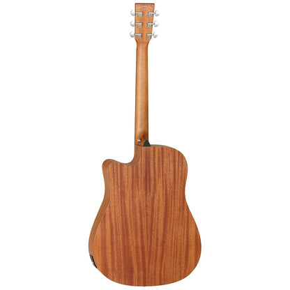 tanglewood electro acoustic guitars natural tanglewood roadster ii twr2 dce f fishman pickup dreadnought cutaway electro acoustic guitar   