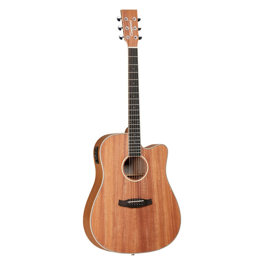 Tanglewood Electro Acoustic Guitars Natural Tanglewood TWU-DCE Union Series Dreadnought Cutaway Electro Acoustic Guitar