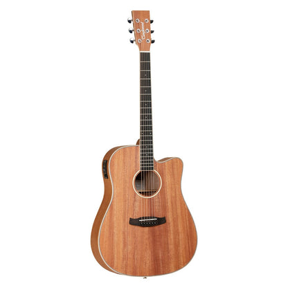 Tanglewood Electro Acoustic Guitars Natural Tanglewood TWU-DCE Union Series Dreadnought Cutaway Electro Acoustic Guitar