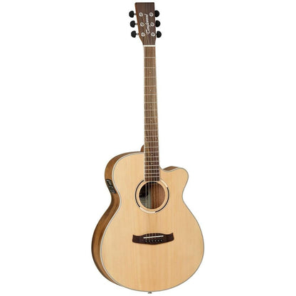 Tanglewood Electro Acoustic Guitars Tanglewood DBTSFCEPW 6-Strings Discovery Exotic Pacific Walnut Electro Acoustic Guitar