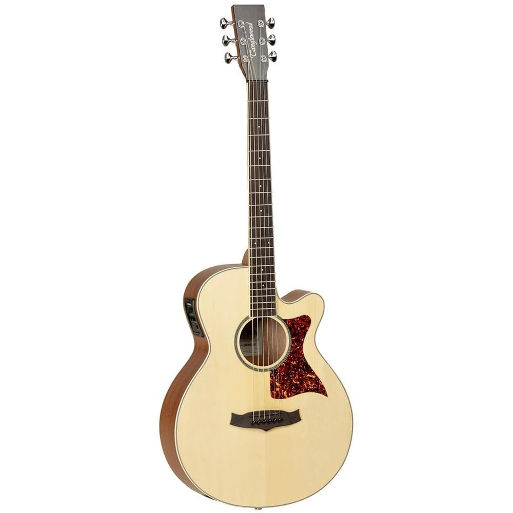tanglewood electro acoustic guitars tanglewood tsp45 sundance premier 6-strings electro acoustic guitar- natural satin