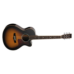 Tanglewood Electro Acoustic Guitars Tanglewood TW45 R VSE Sundance Reverse Series Super Folk Electro Acoustic Guitar