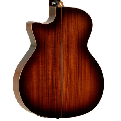 tanglewood electro acoustic guitars tanglewood tw4evc winterleaf  venetian cut electro acoustic guitar with gigbag