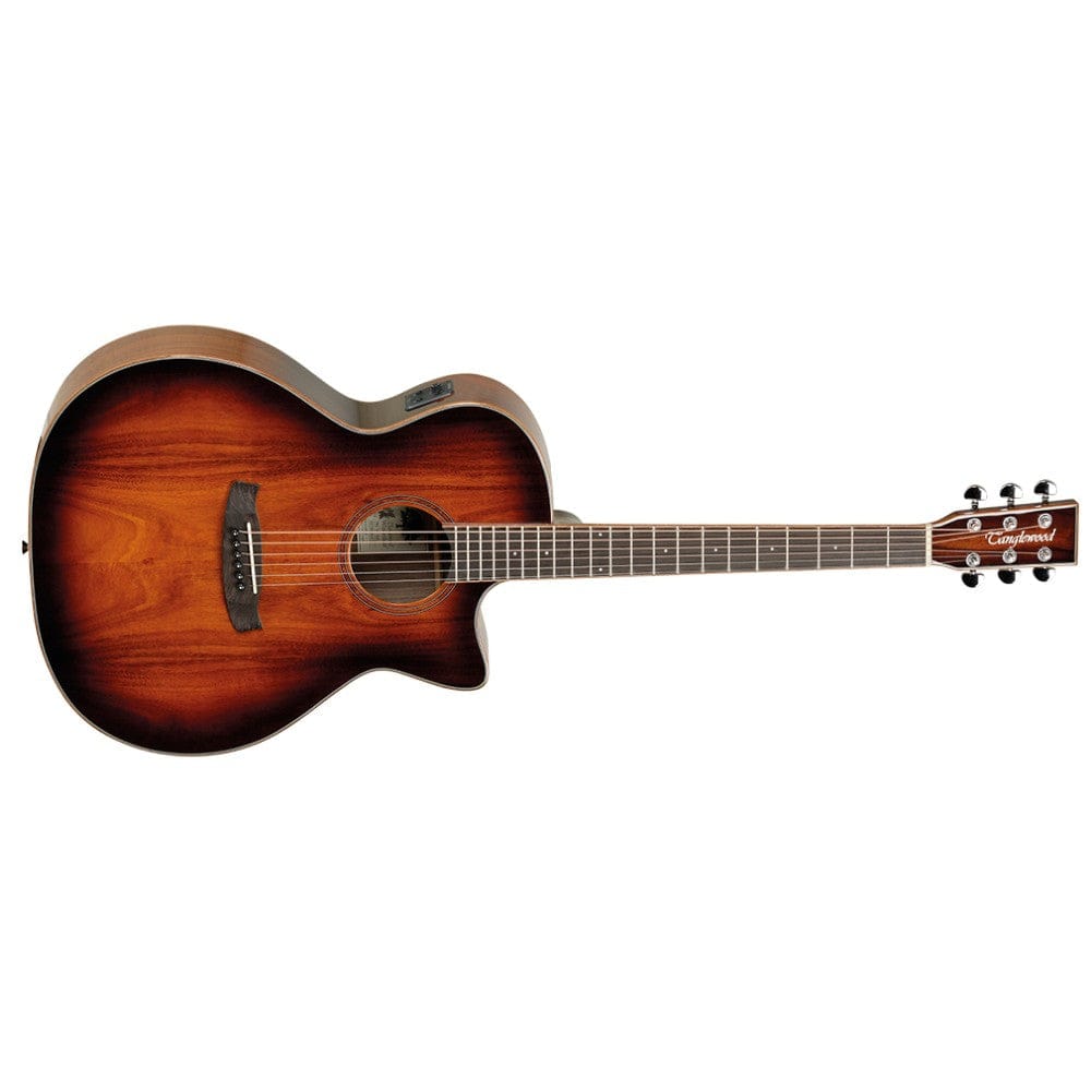 tanglewood electro acoustic guitars tanglewood tw4evc winterleaf  venetian cut electro acoustic guitar with gigbag