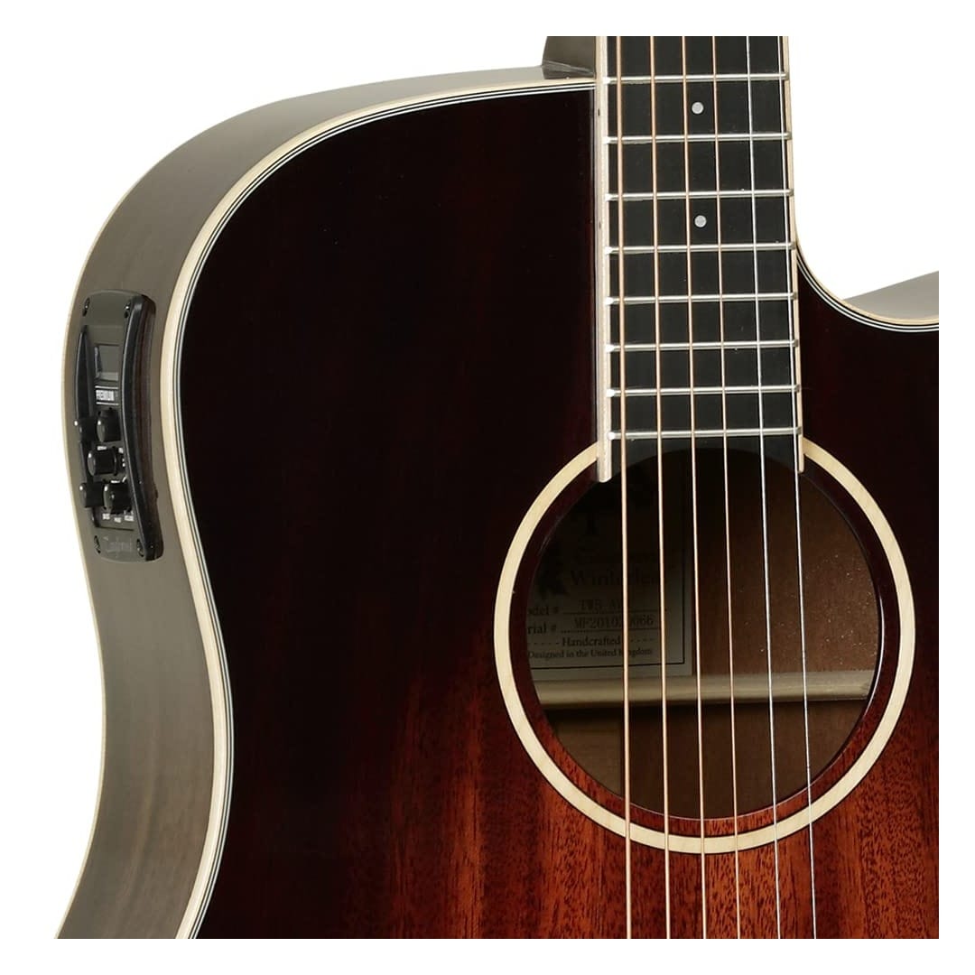 tanglewood electro acoustic guitars tanglewood tw5e avb winterleaf 6 string electro acoustic guitar