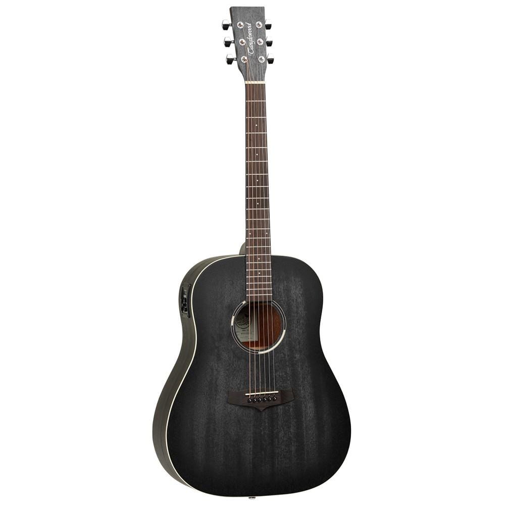 tanglewood electro acoustic guitars tanglewood twbbsde 6-strings blackbird slope shoulder dreadnought electro acoustic guitar