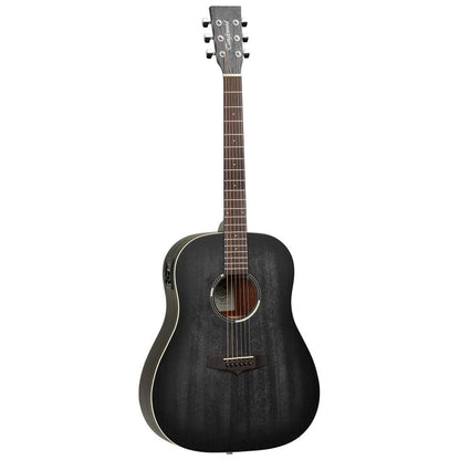 tanglewood electro acoustic guitars tanglewood twbbsde 6-strings blackbird slope shoulder dreadnought electro acoustic guitar